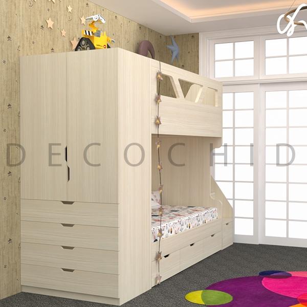 تخت خواب دو طبقه D.1138