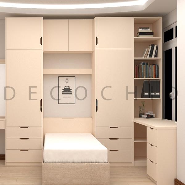تخت خواب یک نفره D.1139