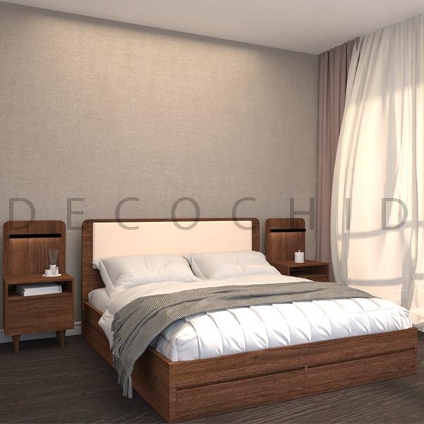 تخت خواب دو نفره D.1140