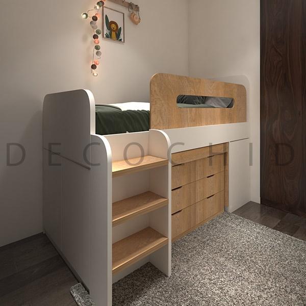 تخت خواب یک نفره D.1143