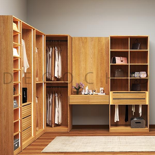 کمد لباس گردویی D.2056