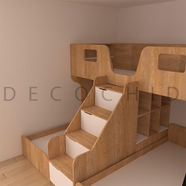 تخت دو طبقه D.1146