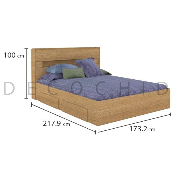 ابعاد تخت خواب دو نفره آدونیس