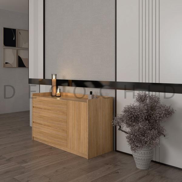 میز آرایش آدونیس گردویی