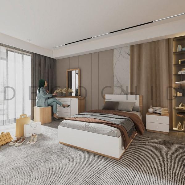 سرویس خواب یک و نیم نفره هرمس