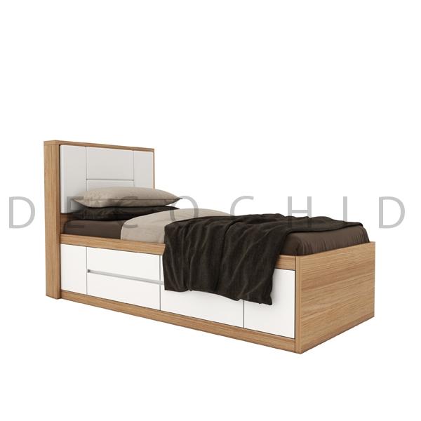 تخت خواب یک و نیم نفره رادین