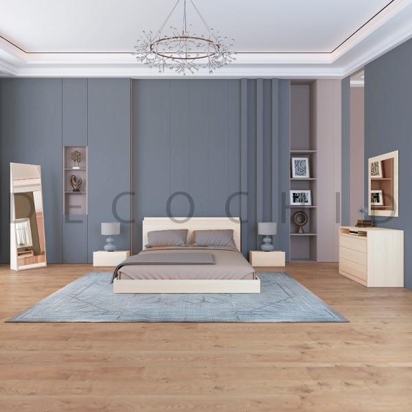 سرویس خواب دو نفره افرا سفید M96