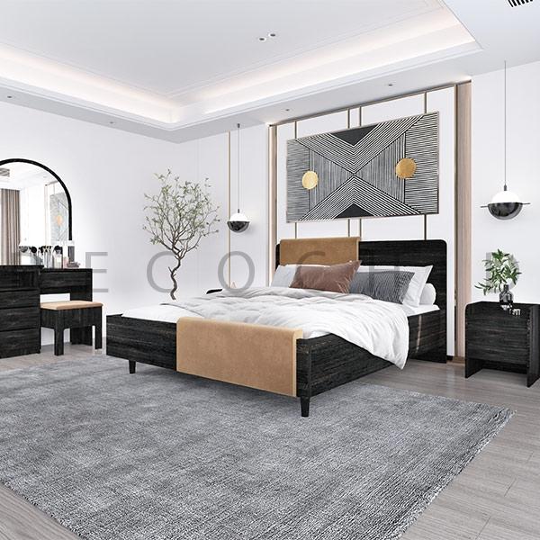 سرویس خواب دو نفره نلا مشکی