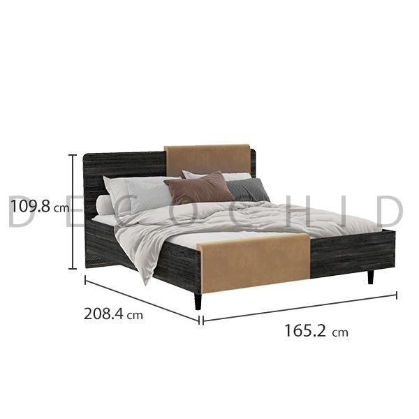 ابعاد تخت خواب دو نفره نلا