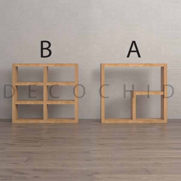 کتابخانه دکوراتیو A/B