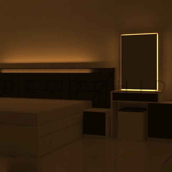 تخت خواب دو نفره D.1157