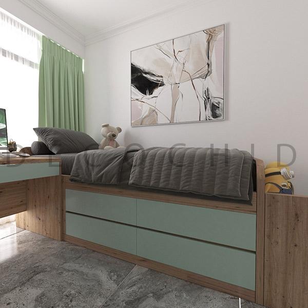 تخت یک نفره D.1161