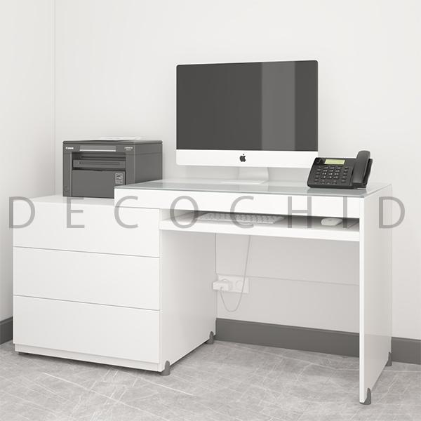 میز تحریر سفید D.4051