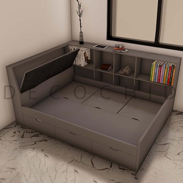 تخت یک نفره D.1163