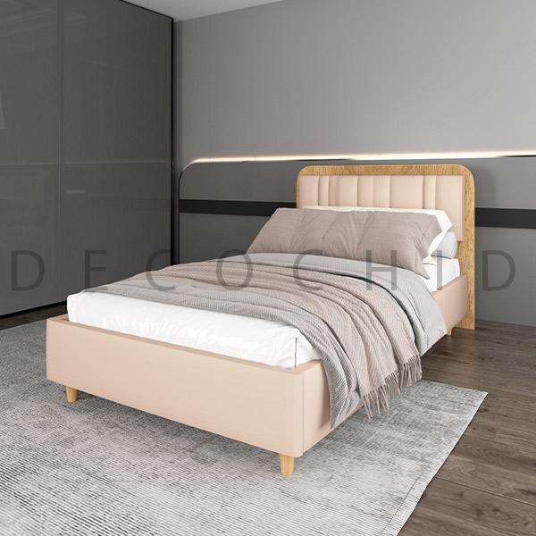 تخت خواب یک و نیم نفره دلوین عرض 120