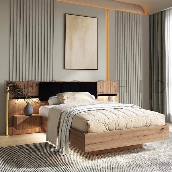 تخت خواب یک و نیم نفره عرض 120