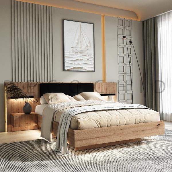 تخت خواب دو نفره عرض 140