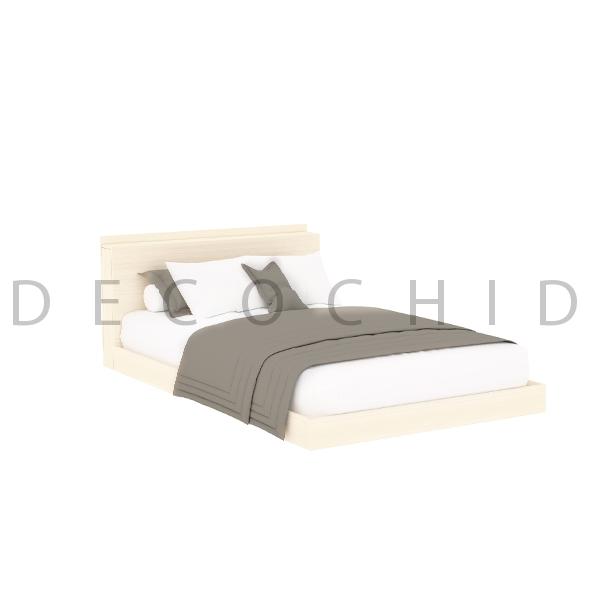 تخت دو نفره افرا عرض 140 سفید M96