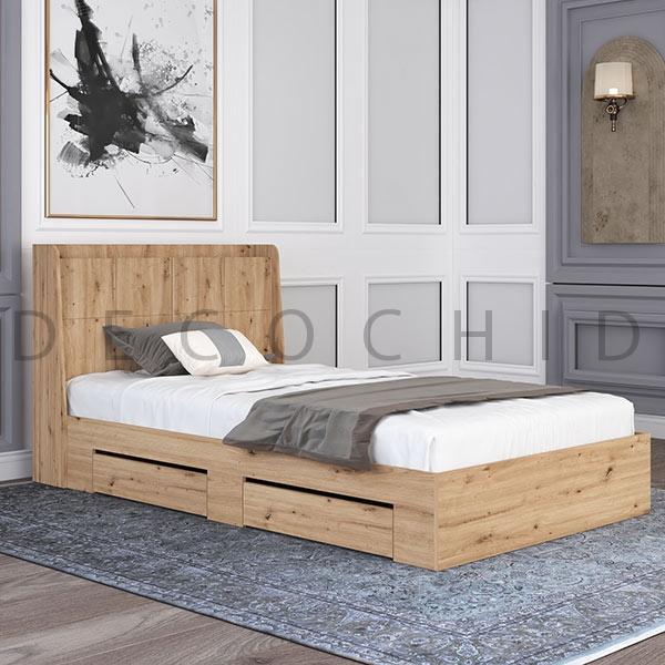 تخت یک و نیم نفره آکو عرض 120