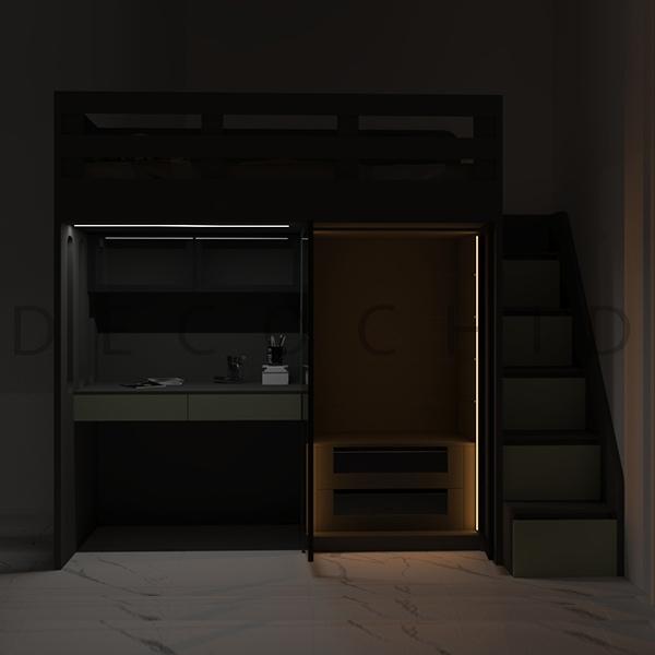 نورپردازی تخت خواب چند منظوره D.1168