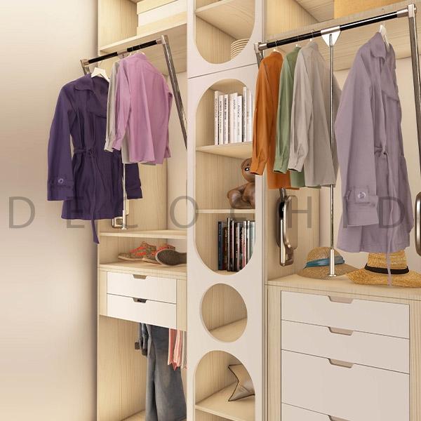 کمد لباس سفید سبز D.2072