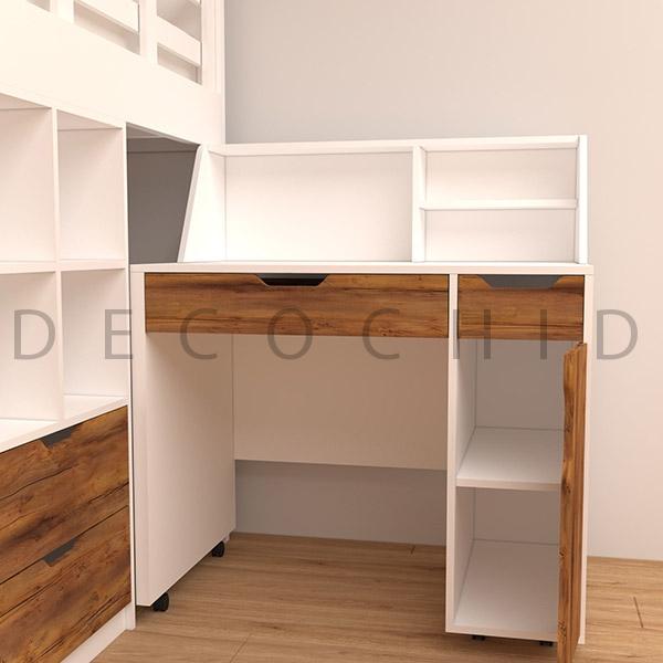 عکس میز تحریر تخت خواب چند منظوره D.1172