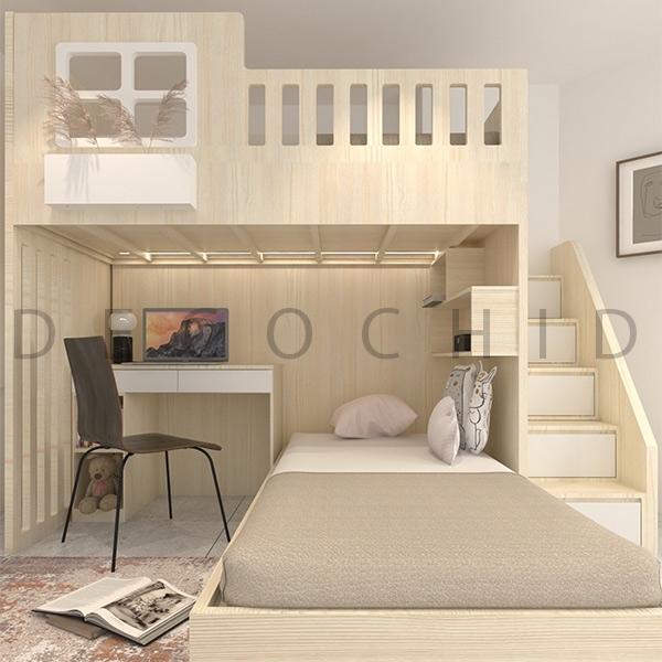 تخت خواب دو طبقه D.1191