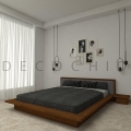 تخت خواب دو نفره D.1194
