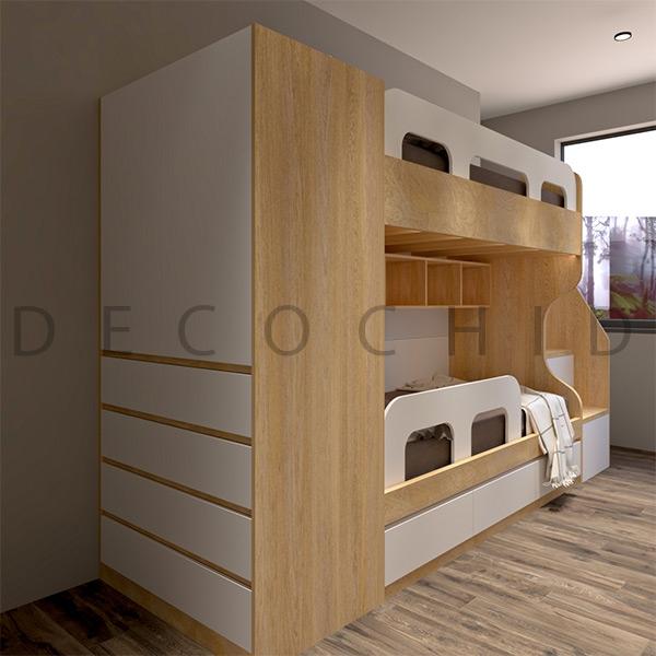 تخت دو طبقه شیک D.1197